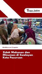Sidak Mamin di Swalayan Kota Pasuruan, Petugas Temukan 80 Produk Tak Aman Dikonsumsi