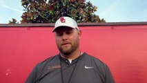 USC tight ends coach Zach Hanson discusses Duce Robinson recruitment
