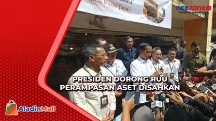 Presiden Dorong DPR Segera Sahkan RUU Perampasan Aset