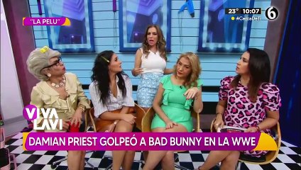 Bad Bunny es golpeado por Damian Priest, luhador de la WWE