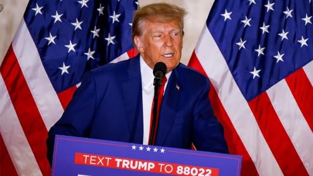 Eski ABD başkanı Trump dava süreci hakkında konuştu! Yaşananları Seçim müdahalesi diye yorumlayıp Biden'ı suçladı