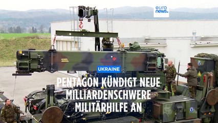 Pentagon kündigt neue milliardenschwere Militärhilfe für Ukraine an