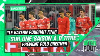 Bayern : "On pourrait se retrouver avec une fin d'année dramatique à 0 titre", lâche Polo Breitner