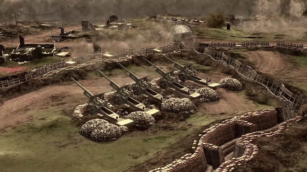 Neues WW1-Strategiespiel entfesselt im Launch-Trailer ein brutales Grabenkrieg-Inferno