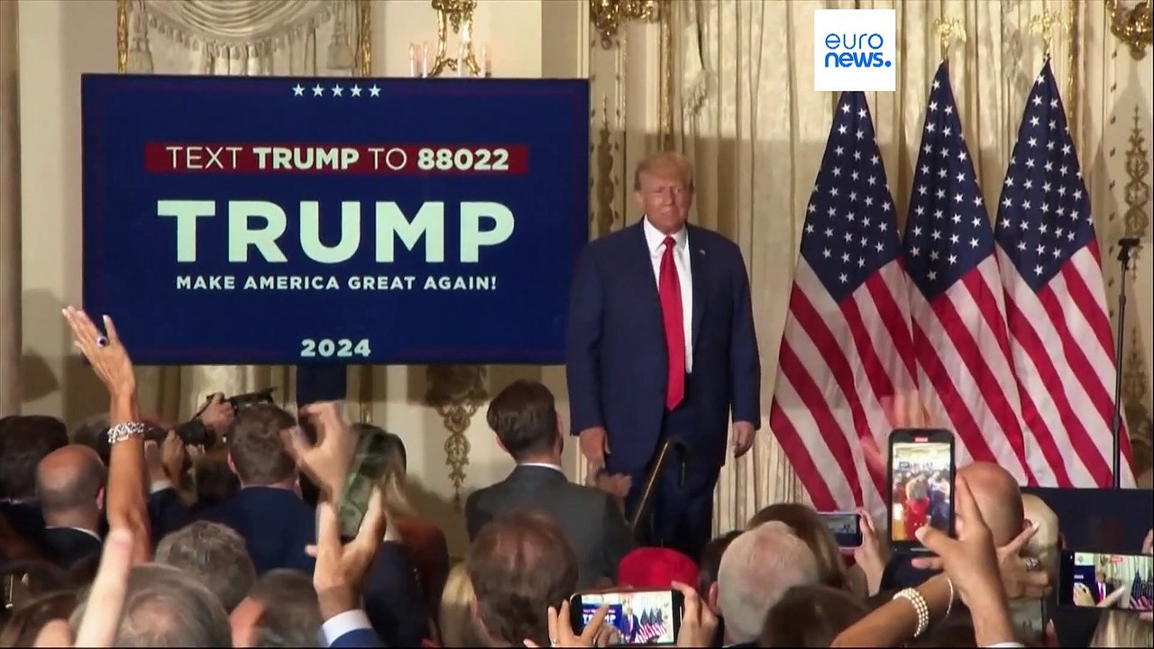 Trumps TV-Rede nach Anklageverlesung: 'Ich hätte nie gedacht...'