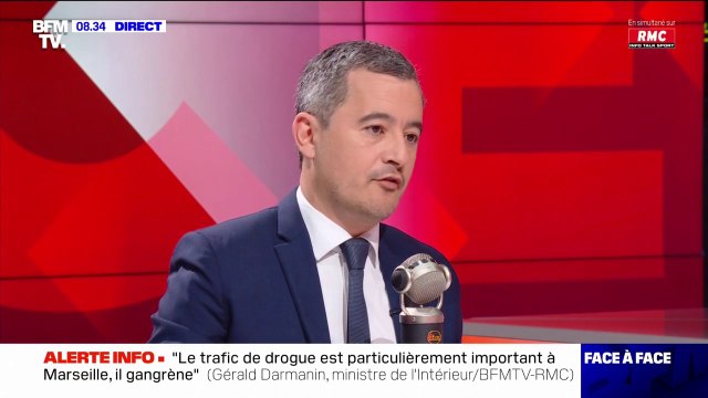 Gérald Darmanin: Les quartiers populaires subissent les trafics et les consommateurs de drogues