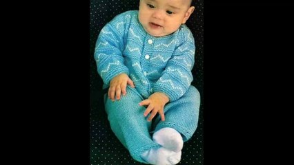 very beautiful handknitting baby sweater design