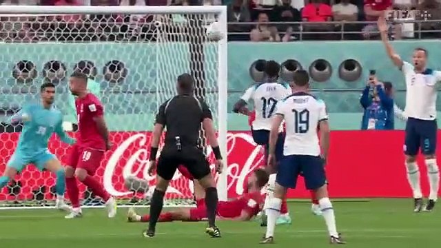 Every England goal from FIFA World Cup Qatar 2022 Tous les buts de l'Angleterre lors de la Coupe du Monde de la FIFA, Qatar 2022