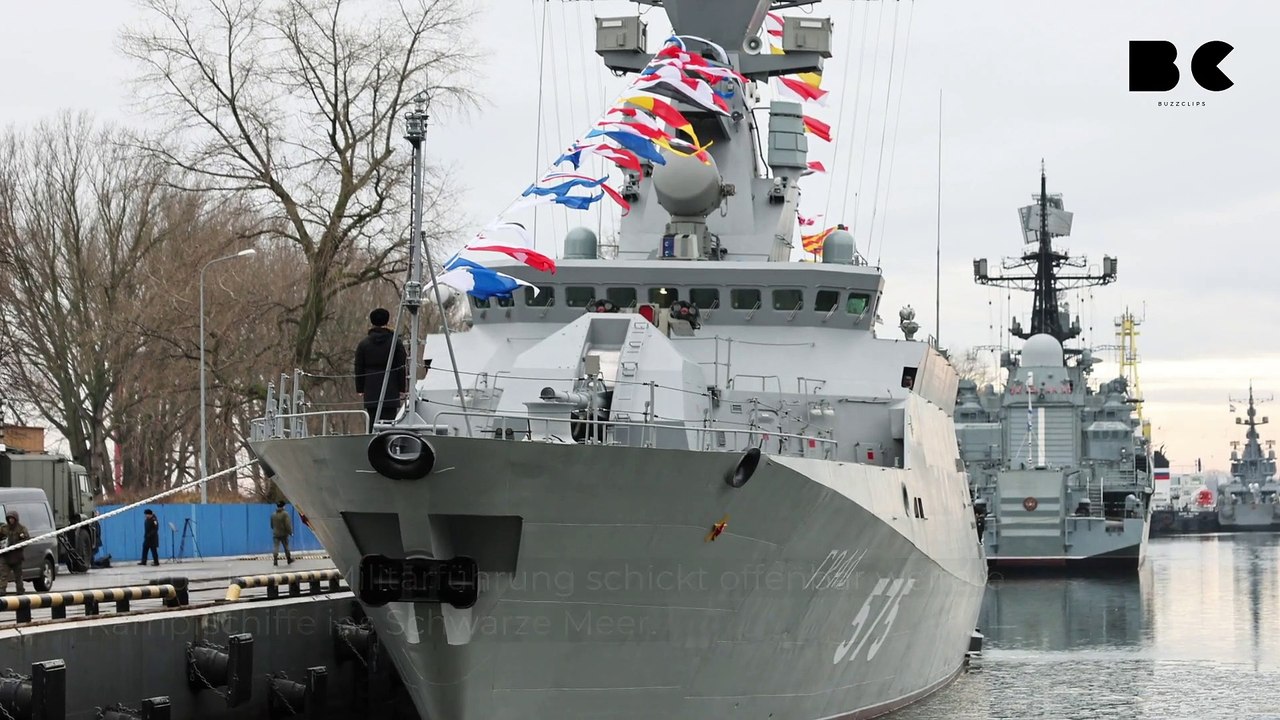 Russland schickt weitere kampfschiffe ins schwarze meer