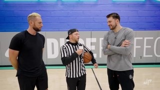 Dude Perfect vs Luka Doncic (1-on-1) | Dude Perfect