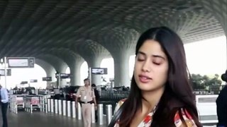 Janvhi Kapoor Spotted At Airport #shorts