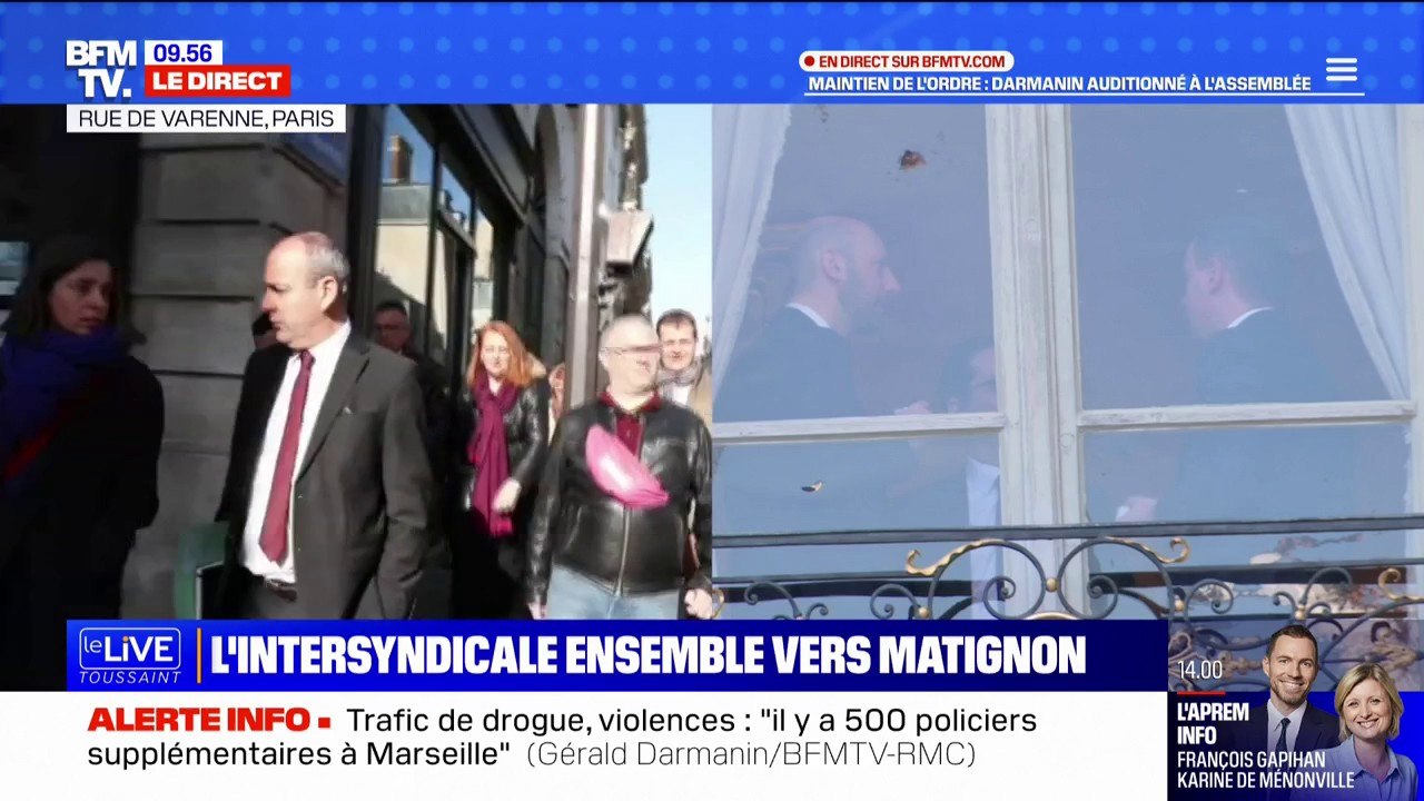 Avant la réunion de l'intersyndicale à Matignon, Sophie Binet (CGT) estime que "c'est une belle journée pour le retrait de la réforme"