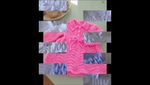 Very stylish handknitting baby sweater design