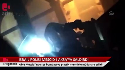 İsrail polisinden Mescid-i Aksa'ya baskın: 400'den fazla gözaltı