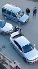 Çekmeköy'de yumruklar havada uçuştu, bagajdan uzun namlulu silah çıkarttı