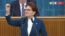 Meral Akşener kürsüde kurşunları fırlattı...