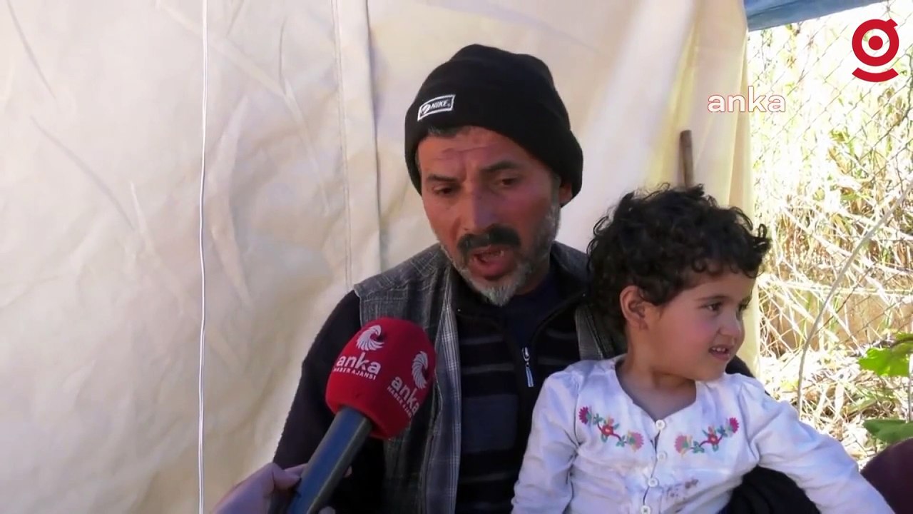 Hataylı depremzede: İçme suyuyla çok büyük bir problemimiz var. Yer altı suları karıştıktan sonra kim ağzına alırsa o suyu hastanelik oluyor