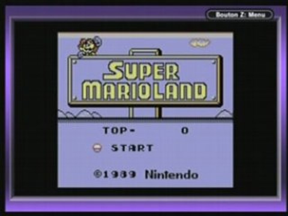 ingame Super Mario Land