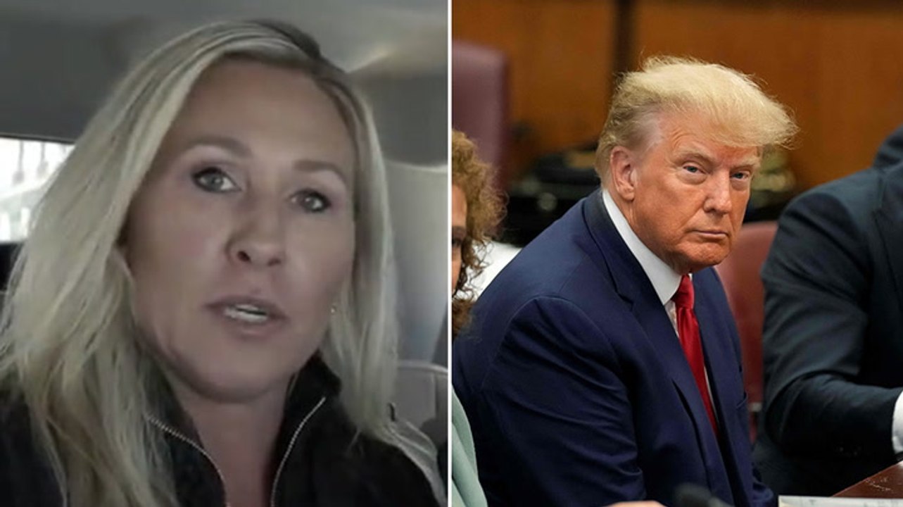 Marjorie Taylor Greene bizarrely compares Trump to Jesus and Nelson Mandela after arrest