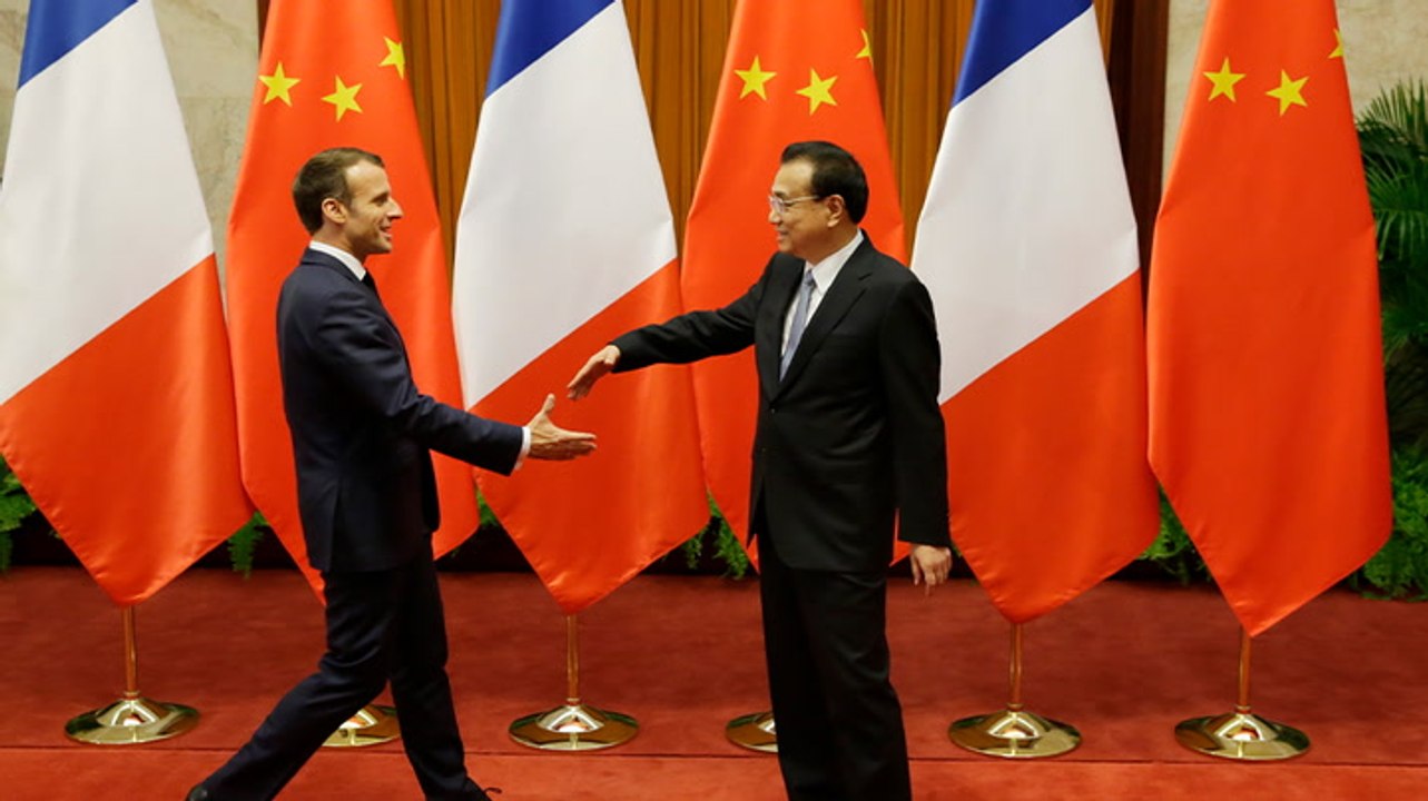 Emmanuel Macron arrives in China for talks with Xi Jinping over Russia’s war in Ukraine