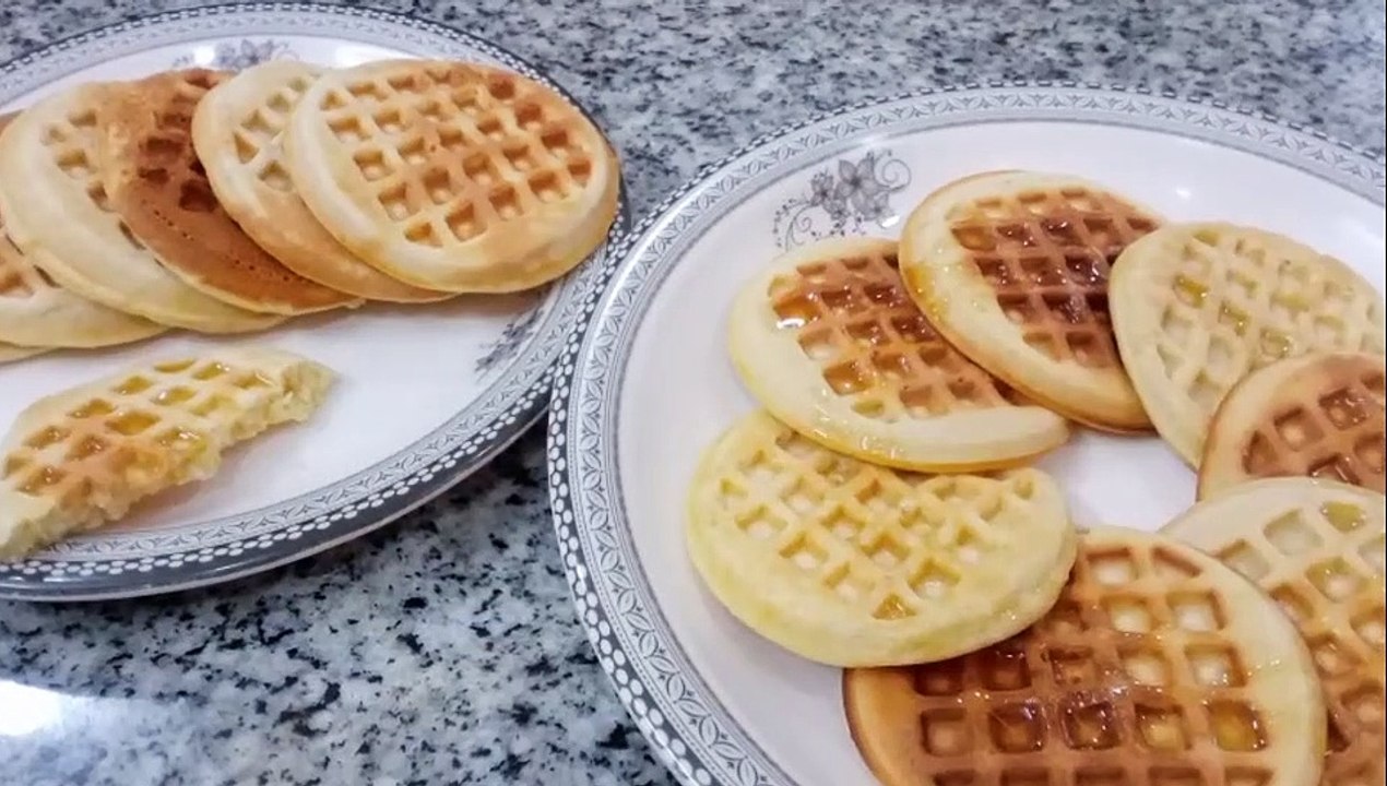 Yummy waffles up coming