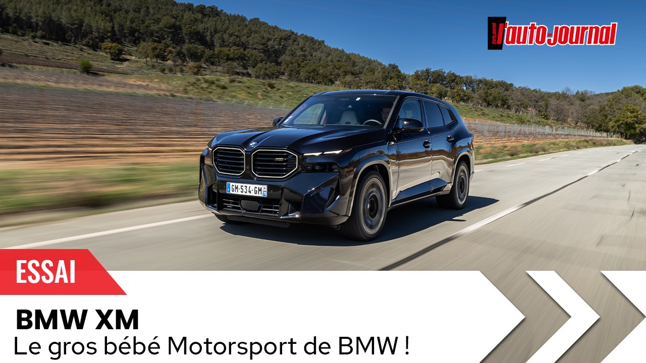 BMW XM (2023) : 653 chevaux pour 2,7 tonnes !