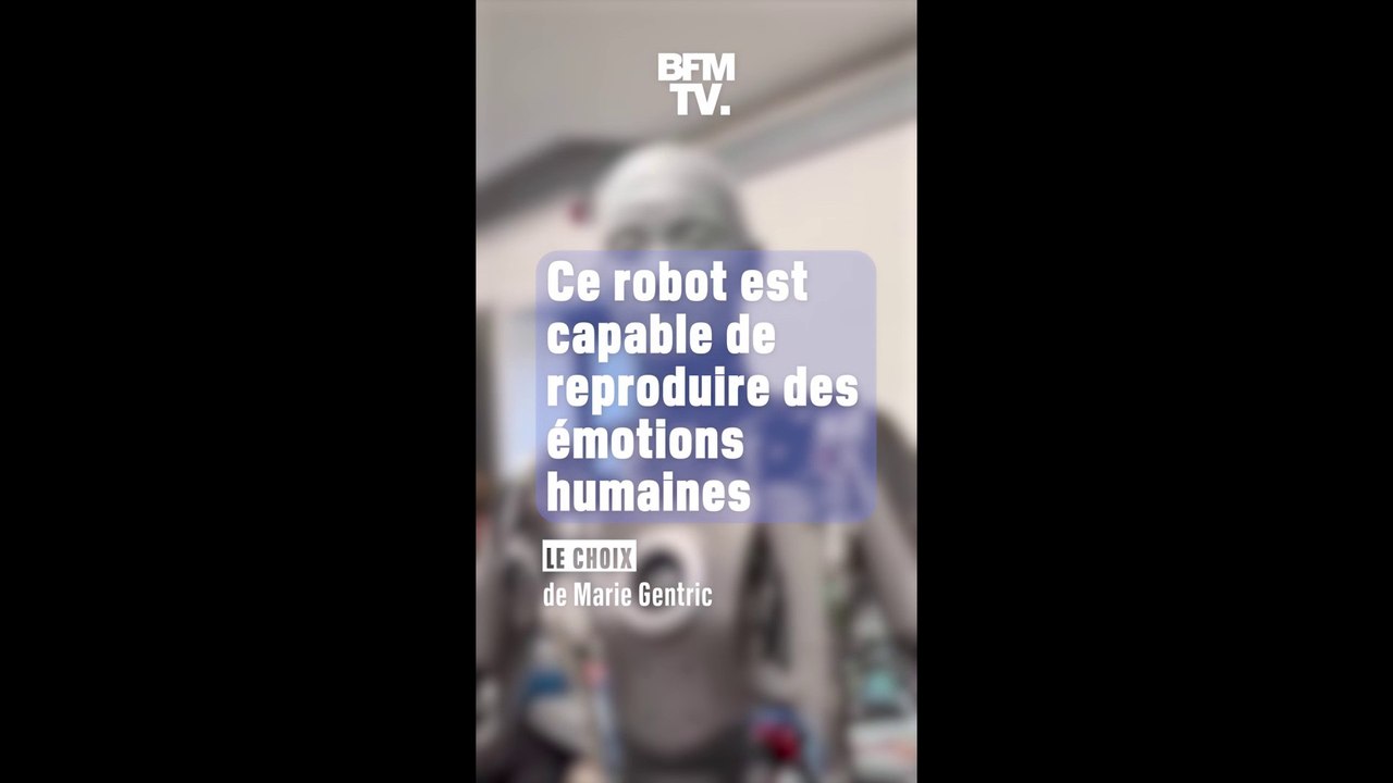 Joie, tristesse, agacement: ce robot est capable de reproduire des émotions humaines