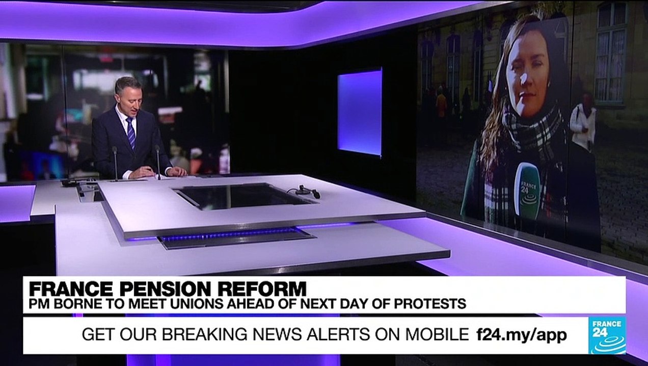 French PM meets unions ahead of new pensions walk-out