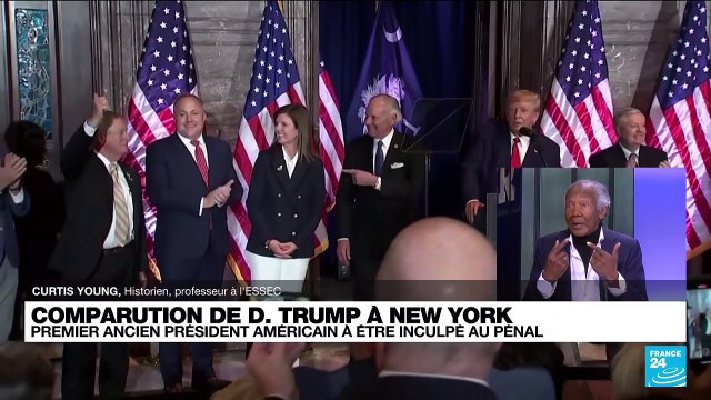 Inculpation de Donald Trump : une comparution historique