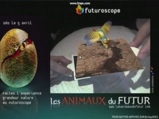 Réalité augmenté  "Les animaux du futur" Craaker