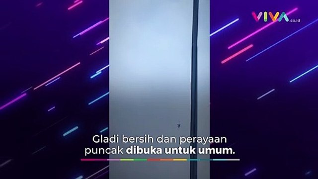 VIDEO Aksi 89 Jet Tempur TNI AU Wara-wiri di Langit Jakarta