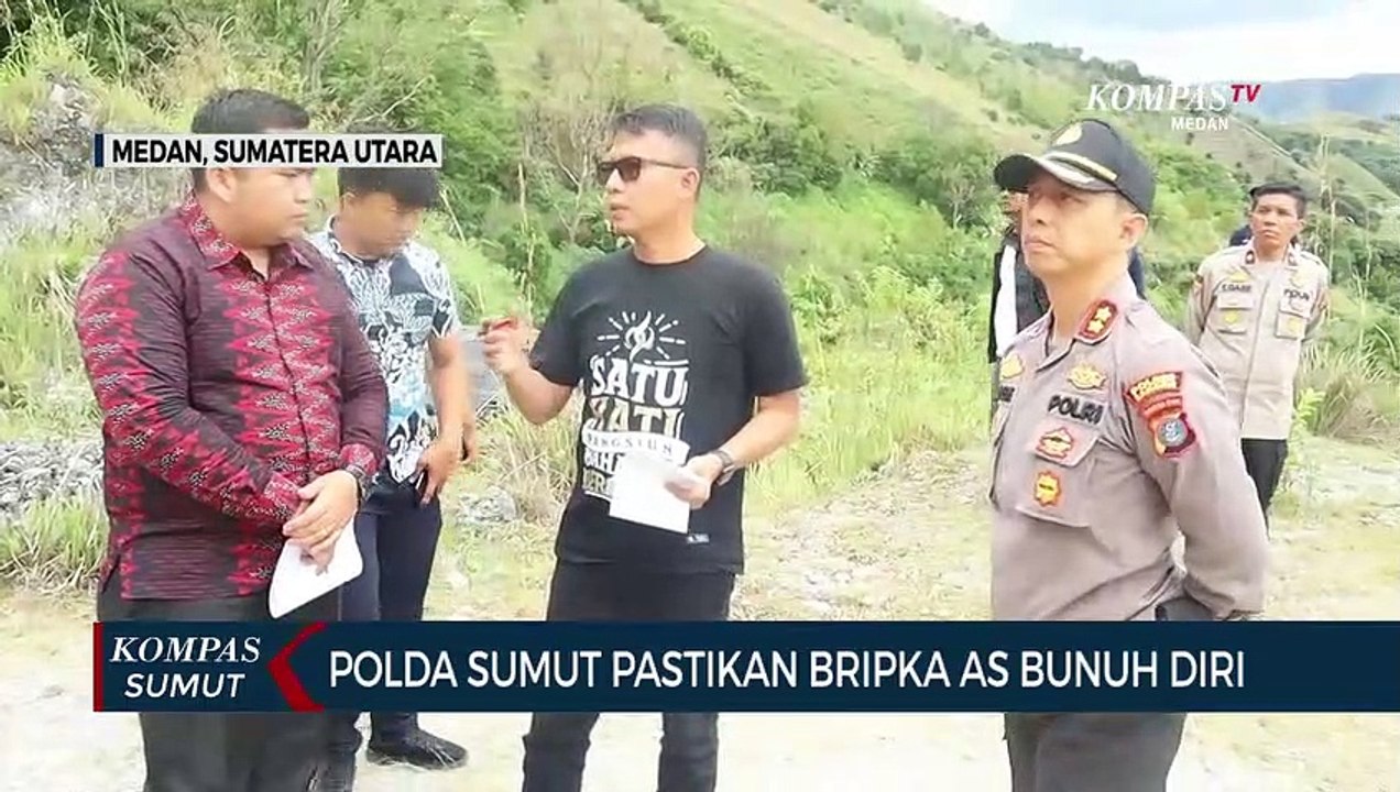 Polda Sumatera Utara Ungkap Kematian Bripka AS - Video Dailymotion