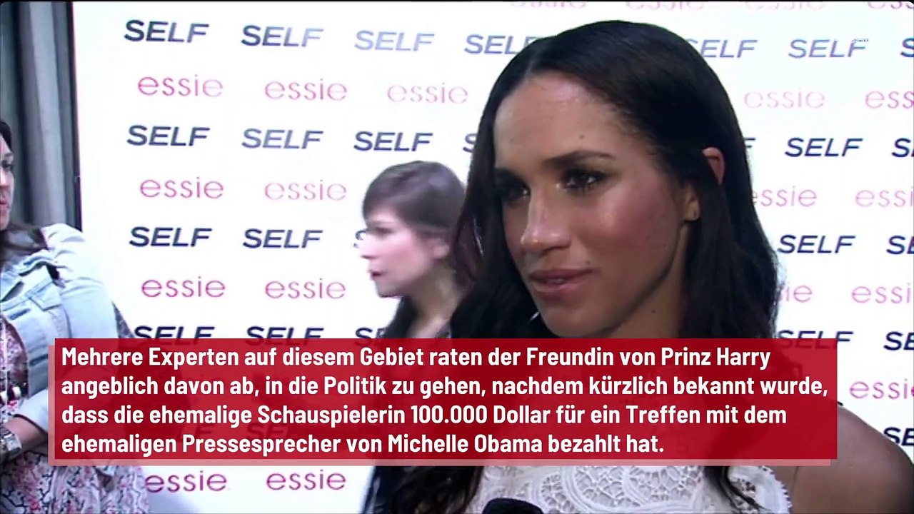 Politische Karriere ausgeschlossen: Meghan Markle in den USA zu unbeliebt