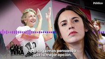 Vídeo | Irene Montero, preocupada por si Yolanda Díaz escucha las 