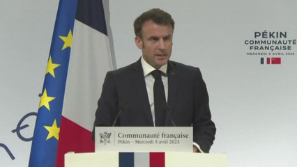Macron: La Cina può "svolgere un ruolo importante" in Ucraina