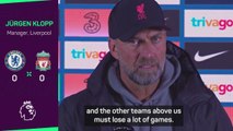 'It is not in our hands' - Klopp concedes top four finish unlikely for Liverpool