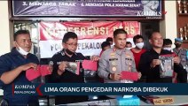 Ini Dia! Identitas 5 Pengedar Narkoba Berhasil Dibekuk Polisi Pekalongan