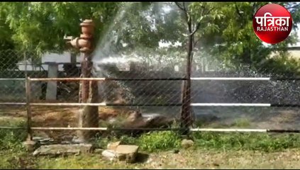 बीसलपुर पाइप लाइन की मरम्मत के नाम पर खानापूर्ति