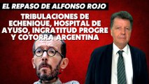 Alfonso Rojo: “Tribulaciones de Echenique, hospital de Ayuso, ingratitud progre y cotorra argentina”