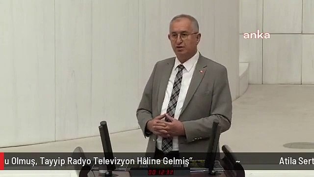 Atila Sertel: Trt, Halkın TRT'si Değil; Tamamen Recep Tayyip Erdoğan'ın Televizyonu Olmuş, Tayyip Radyo Televizyon Hâline Gelmiş