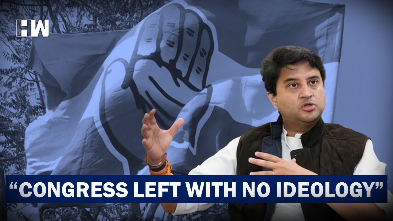 "Congress Is Left With No Ideologies": Jyotiraditya Scindia | Rahul Gandhi | BJP | Madhya Pradesh
