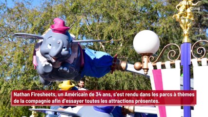 Un homme fait toutes les attractions Disney du monde en 12 jours !