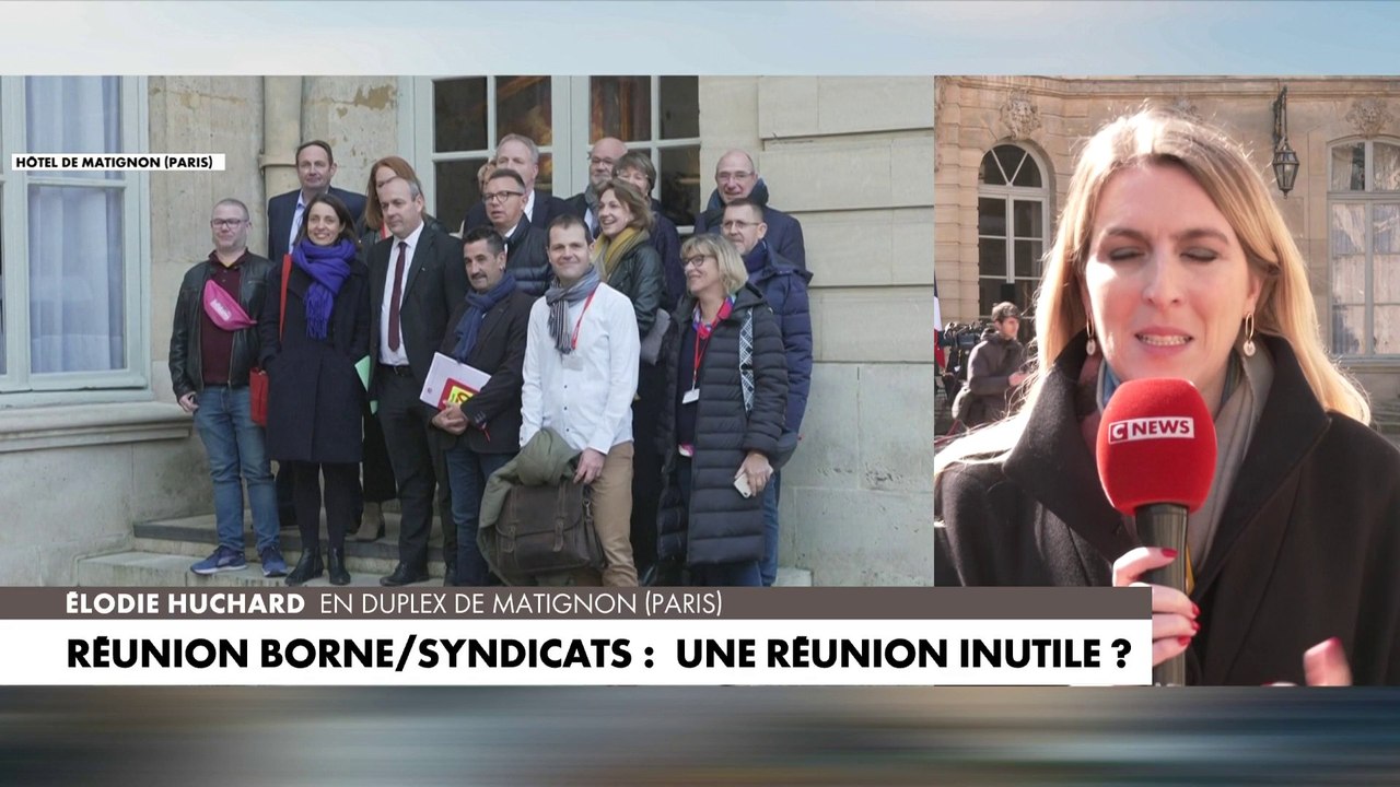 Réunion d'Élisabeth Borne avec les syndicats : une réunion inutile ?