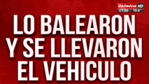Inseguridad en La Matanza: lo balearon para robarle la camioneta
