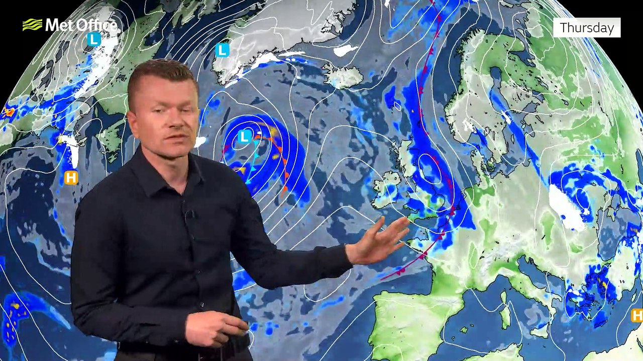 Met Office Afternoon Weather Forecast 05/04/23 – Cloudy with outbreaks of rain
