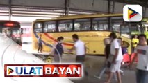 Mga bus terminal sa Davao City, dagsa na ang mga pasahero