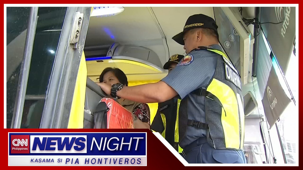 Karagdagang screening sa bus terminals nirekomenda | News Night