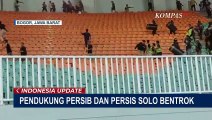 Pendukung Persib Bandung dan Persis Solo Saling Ejek dan Lempar Bangku di Stadion Pakansari Bogor