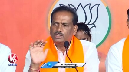 BJP Leader Vittal Fires On TS Govt Over Bandi Sanjay Arrest Issue _ V6 News