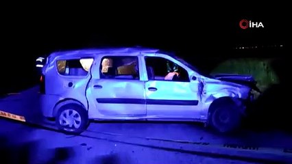 Otomobil takla atıp sürüklendi, sürücü hayatını kaybetti